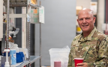Chaplains keep 138th Fighter Wing Airmen cool in the Oklahoma heat