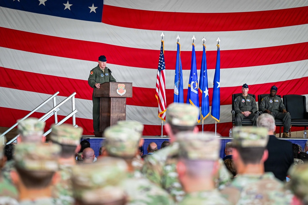 56th Fighter Wing ushers in new era under new commander, reassigned to Air Combat Command