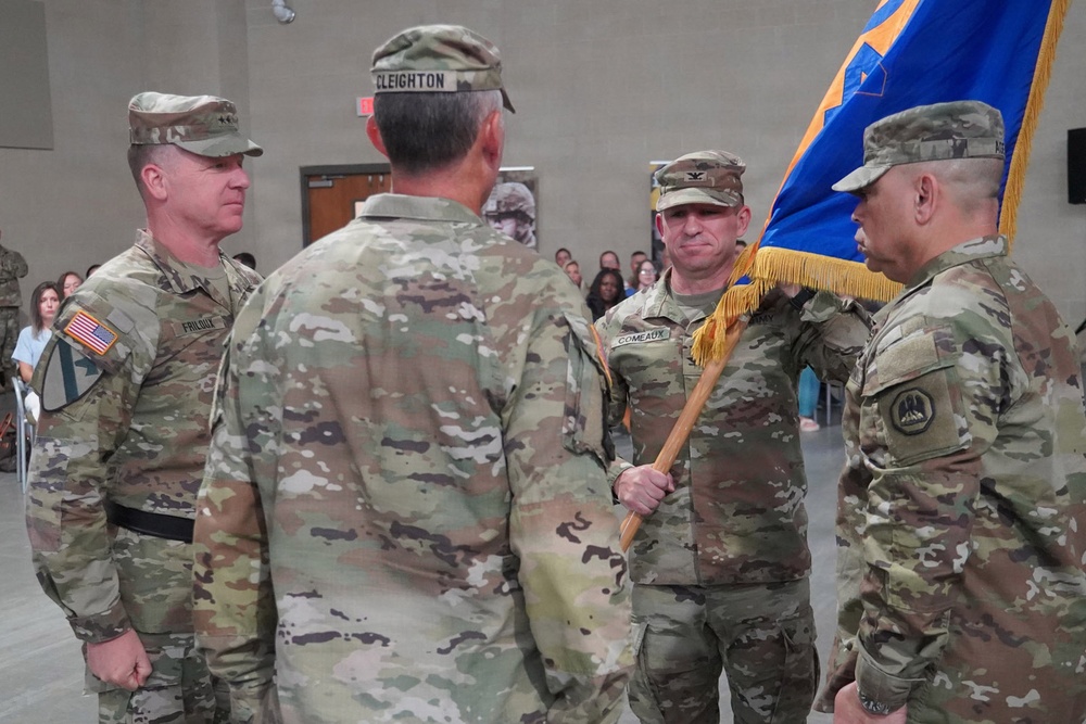Joint ceremony marks leadership transition across Louisiana Army Aviation