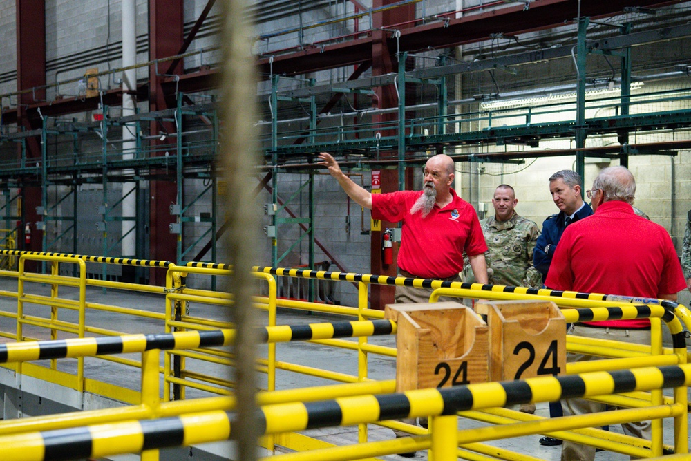 DLA Distribution hosts Chairman of the Joint Chiefs of Staff to highlight warfighter support, modernization efforts