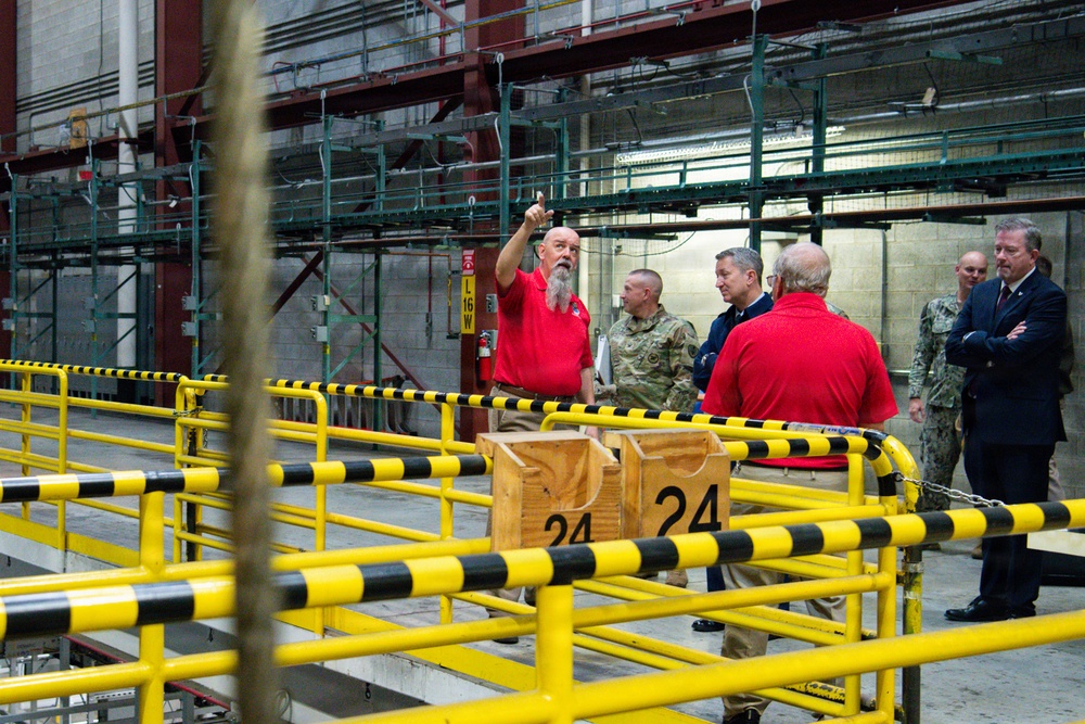 DLA Distribution hosts Chairman of the Joint Chiefs of Staff to highlight warfighter support, modernization efforts