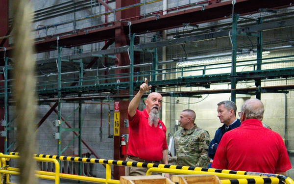 DLA Distribution hosts Chairman of the Joint Chiefs of Staff to highlight warfighter support, modernization efforts