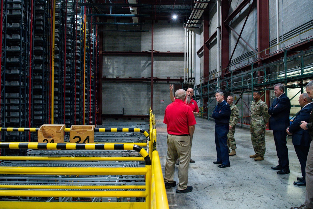 DLA Distribution hosts Chairman of the Joint Chiefs of Staff to highlight warfighter support, modernization efforts