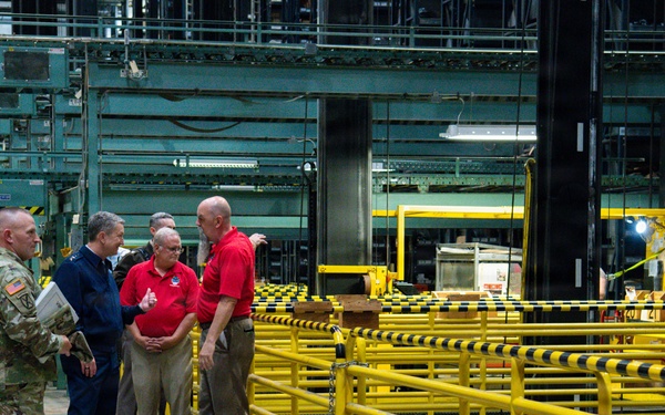 DLA Distribution hosts Chairman of the Joint Chiefs of Staff to highlight warfighter support, modernization efforts