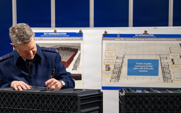 DLA Distribution hosts Chairman of the Joint Chiefs of Staff to highlight warfighter support, modernization efforts