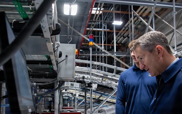 DLA Distribution hosts Chairman of the Joint Chiefs of Staff to highlight warfighter support, modernization efforts