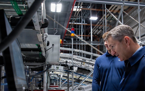 DLA Distribution hosts Chairman of the Joint Chiefs of Staff to highlight warfighter support, modernization efforts