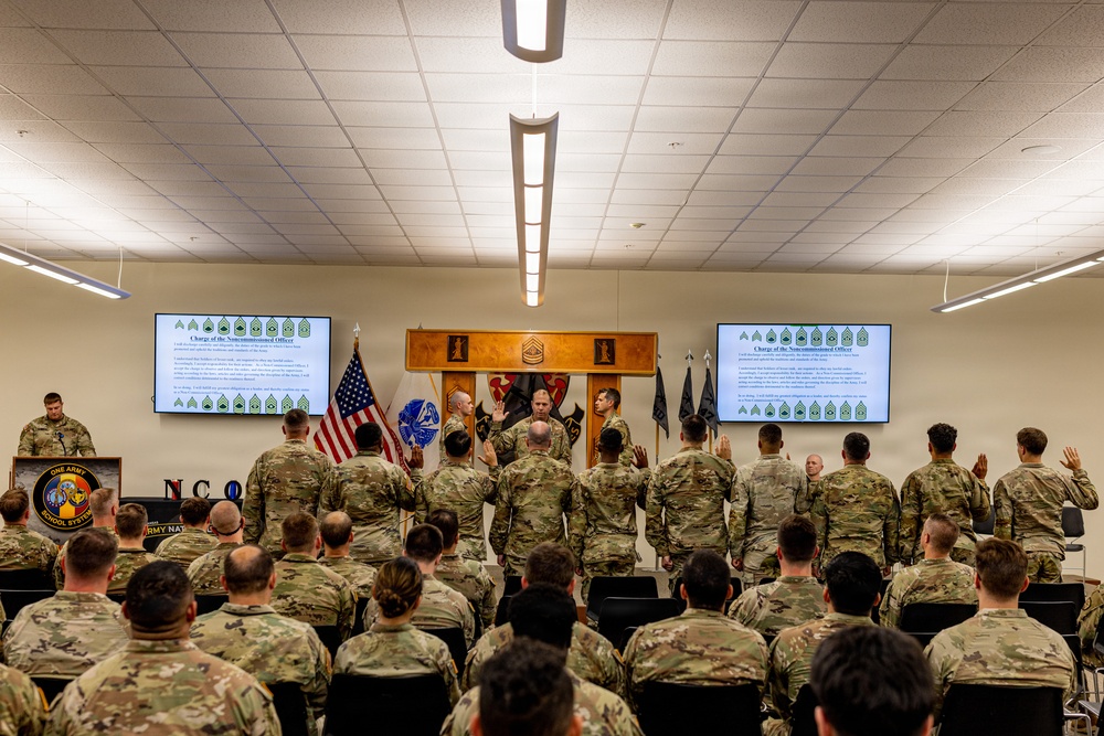 127th Cyber Protection Battalion Welcomes new NCOs