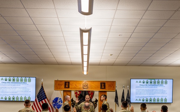 127th Cyber Protection Battalion Welcomes new NCOs