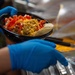 Ronald Reagan Sailors Prepare Food For Taco Tuesday