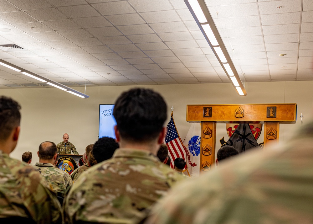127th Cyber Protection Battalion Welcomes new NCOs