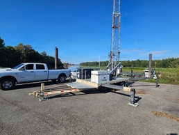 ERDC researchers use mobile trailers to expand critical messaging along inland waterways