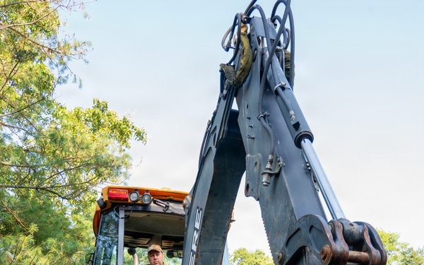 171st Civil Engineers Restore Underground Pipes