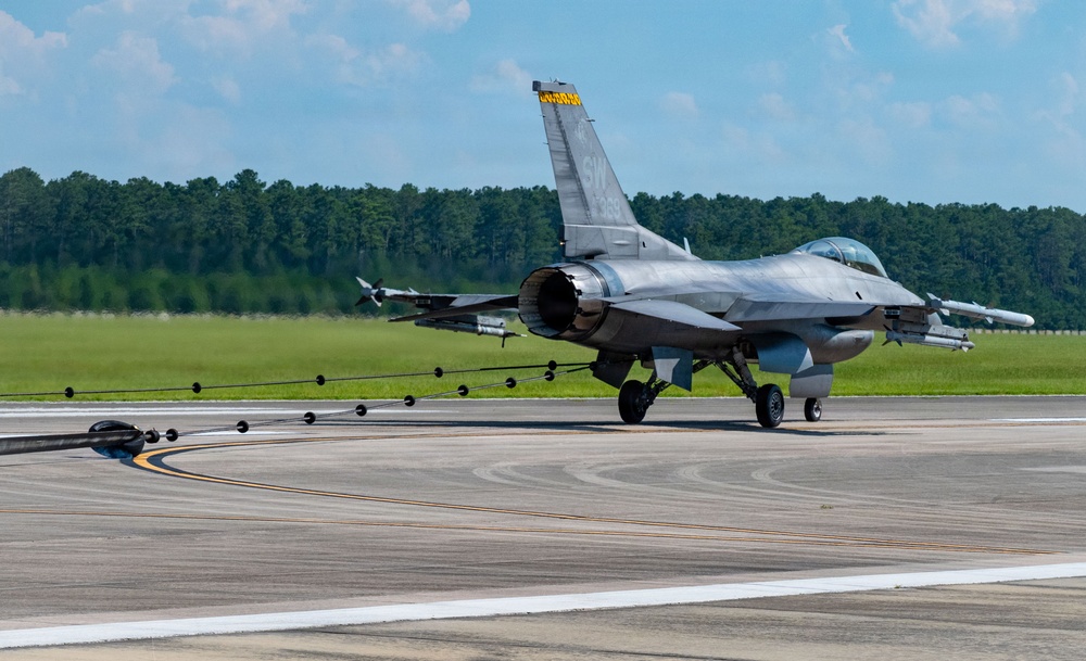 20th CES Conducts Aircraft Arresting Systems Overhaul