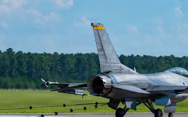 The 20th CES conducts a 10-year overhaul for aircraft arresting systems
