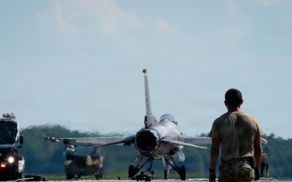 The 20th CES conducts a 10-year overhaul for aircraft arresting systems