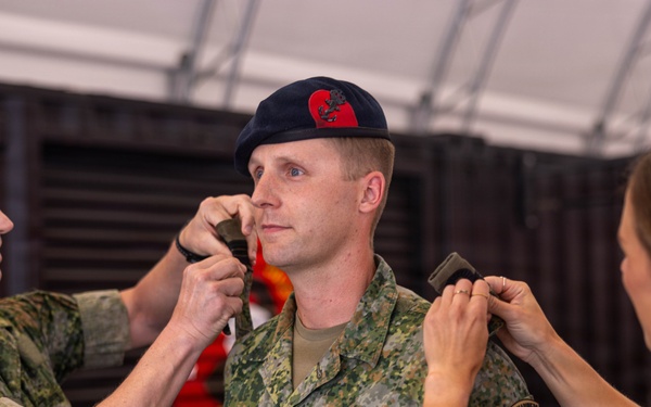 2nd Reconnaissance Battalion Hosts Dutch Marine Promotion Ceremony