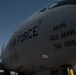 KC-135 refuels fighter aircraft in the CENTCOM area of responsibility