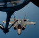 KC-135 refuels fighter aircraft in the CENTCOM area of responsibility