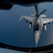 KC-135 refuels fighter aircraft in the CENTCOM area of responsibility