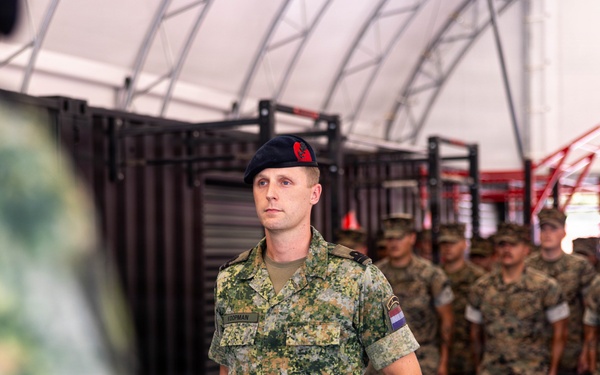 2nd Reconnaissance Battalion Hosts Dutch Marine Promotion Ceremony