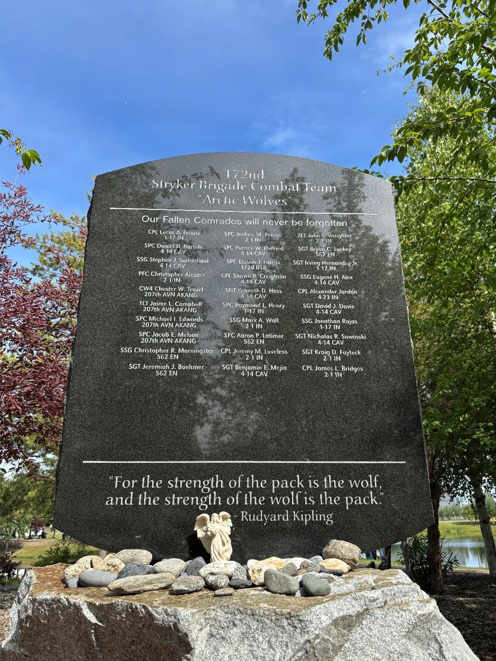 172nd Stryker Brigade Combat Team Memorial Tribute