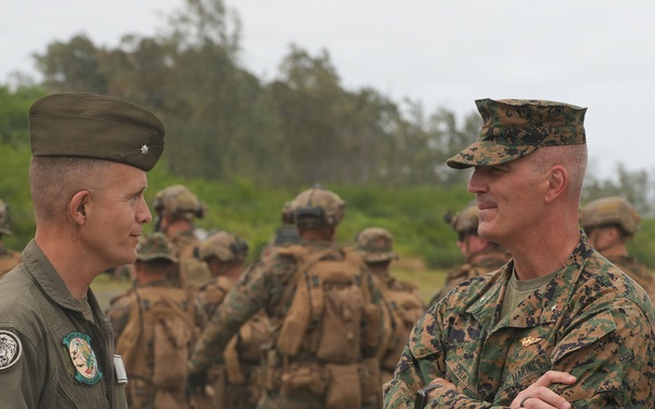 I MEF DCG visits 15th MEU command during RIMPAC 2026
