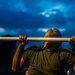 U.S. Marine Corps Officer Candidates with OCS conduct a PFT