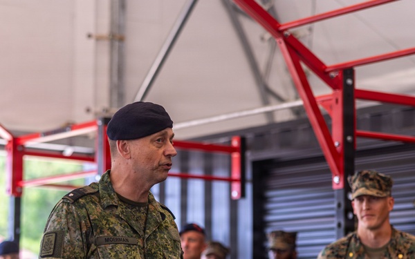 2nd Reconnaissance Battalion Hosts Dutch Marine Promotion Ceremony