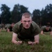 U.S. Marine Corps Officer Candidates with OCS conduct a PFT