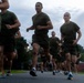U.S. Marine Corps Officer Candidates with OCS conduct a PFT