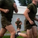 U.S. Marine Corps Officer Candidates with OCS conduct a PFT