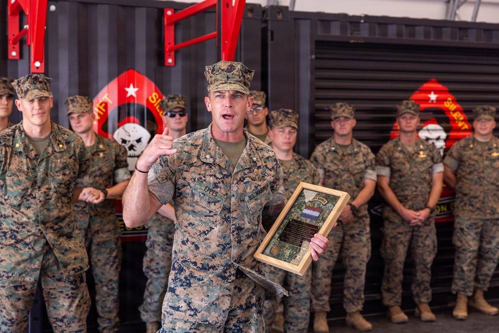 2nd Reconnaissance Battalion Hosts Dutch Marine Promotion Ceremony