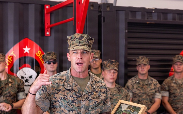 2nd Reconnaissance Battalion Hosts Dutch Marine Promotion Ceremony
