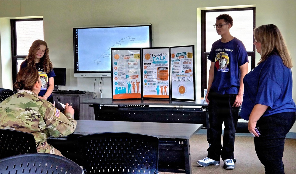 Fort McCoy youth leaders represent community at national summit in Washington