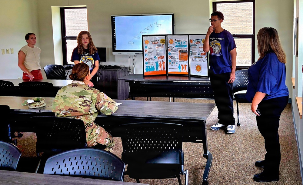 Fort McCoy youth leaders represent community at national summit in Washington