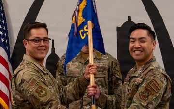 New Leader Assumes Command at the 375th Communications Squadron Assumption of Command Ceremony