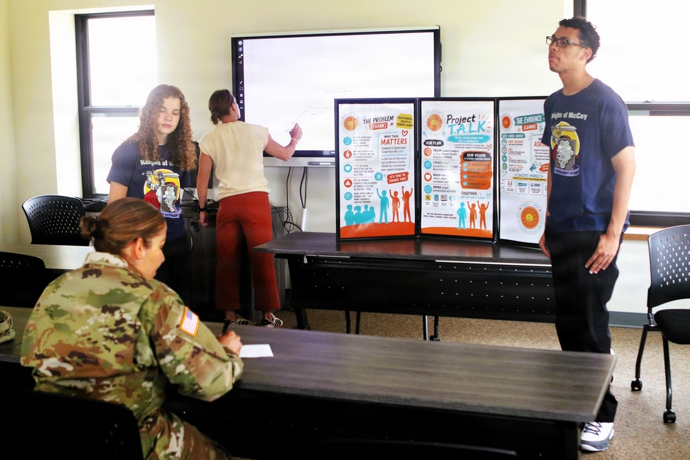 Fort McCoy youth leaders represent community at national summit in Washington