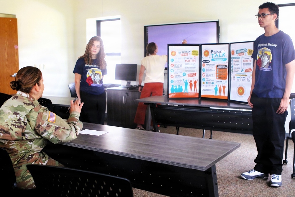 Fort McCoy youth leaders represent community at national summit in Washington