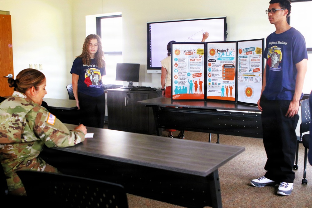 Fort McCoy youth leaders represent community at national summit in Washington