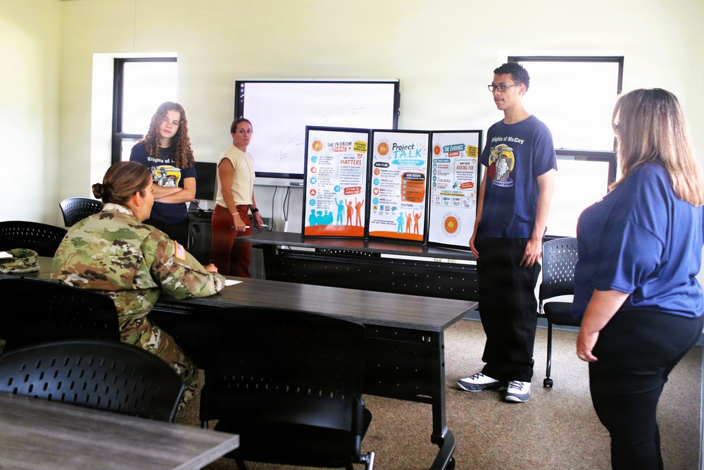 Fort McCoy youth leaders represent community at national summit in Washington