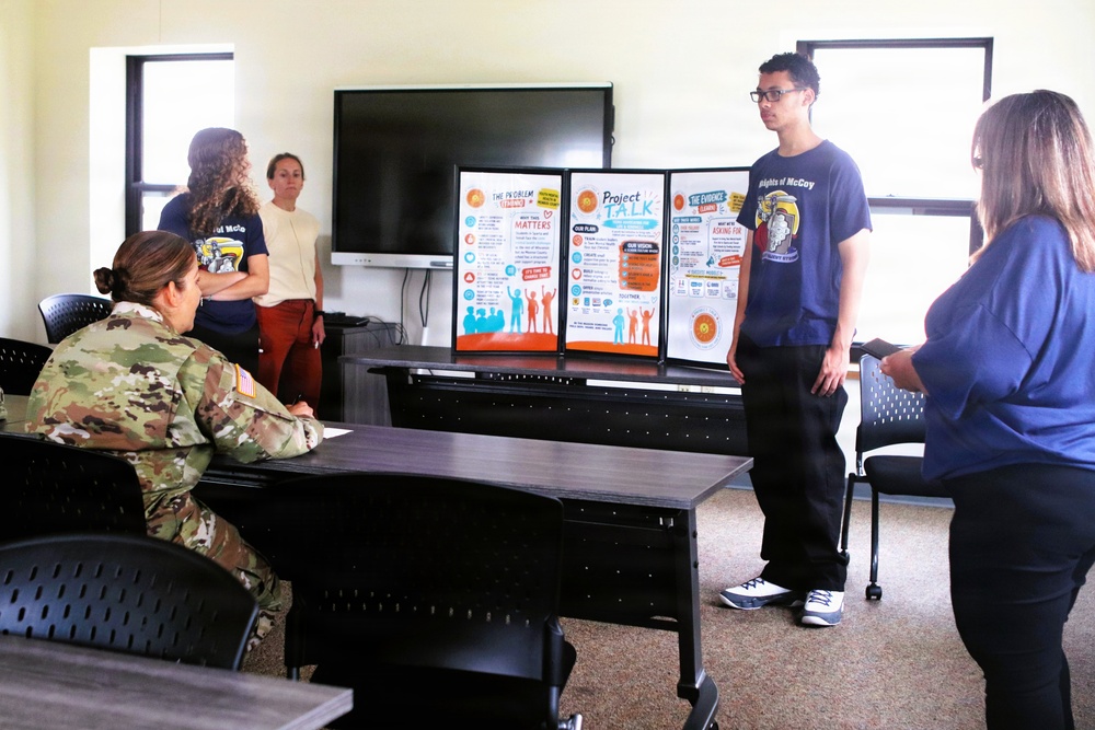 Fort McCoy youth leaders represent community at national summit in Washington