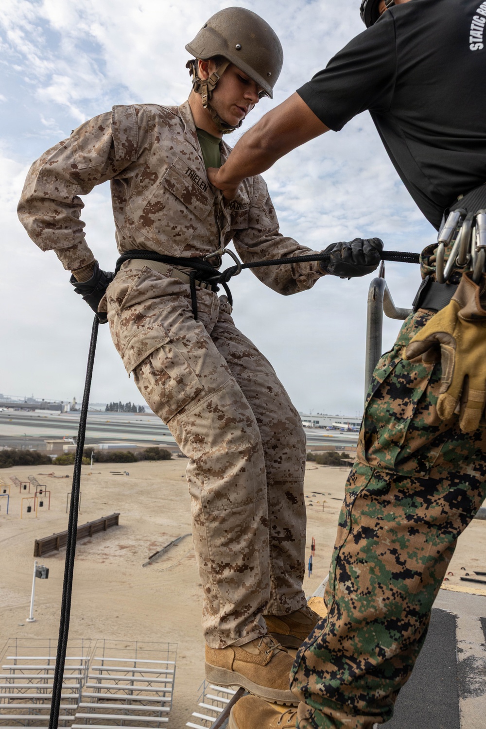 Echo Company Rappel Tower