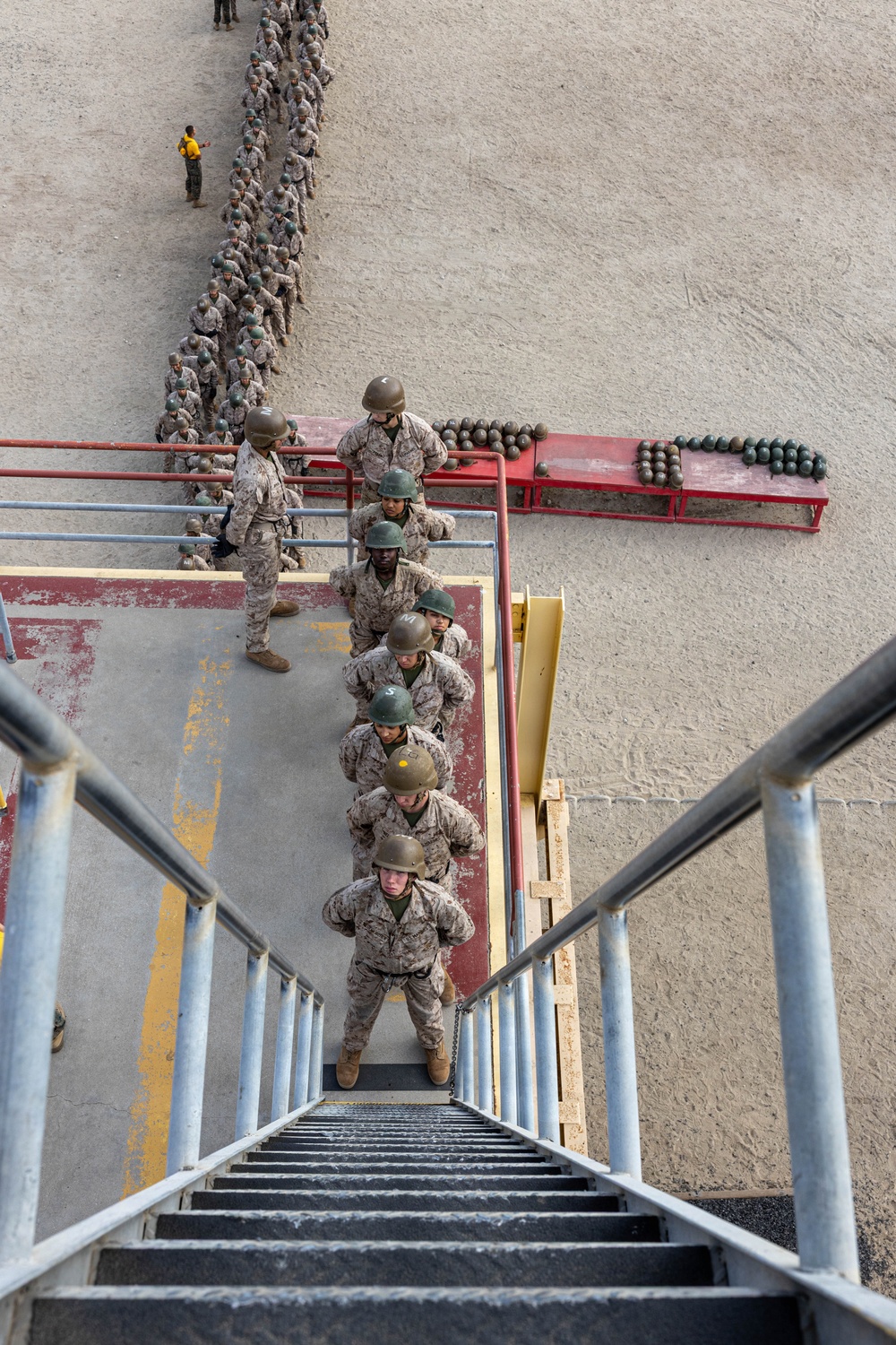 Echo Company Rappel Tower