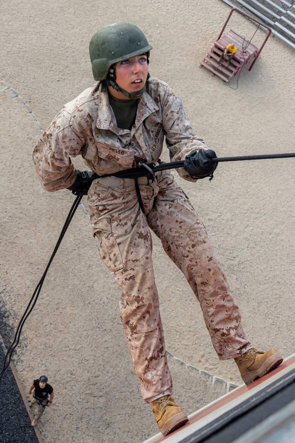 Echo Company Rappel Tower