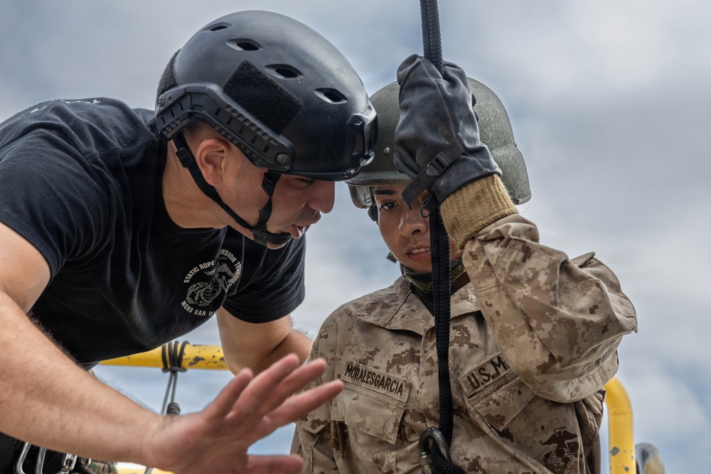 Echo Company Rappel Tower