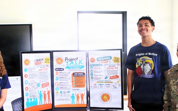 Fort McCoy youth leaders represent community at national summit in Washington