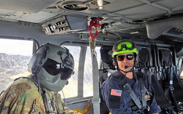 Idaho Army National Guard conducts search and rescue mission on Mount Idaho