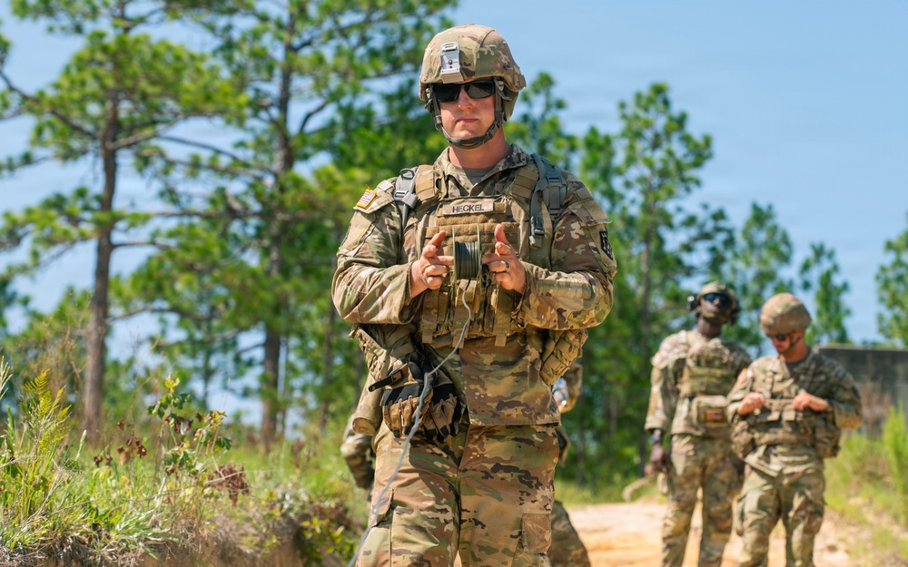 174th Engineer Company conducts demolition and shotgun breaching training