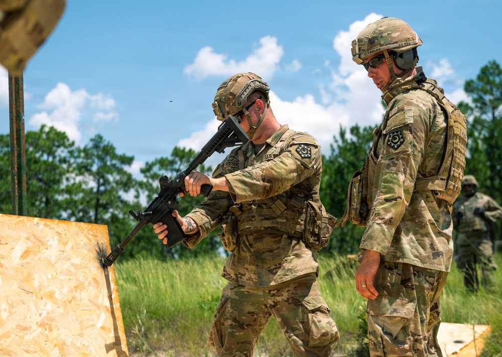 174th Engineer Company conducts demolition and shotgun breaching training